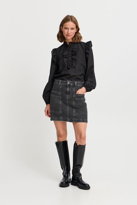 Leoni Denim Skirt
