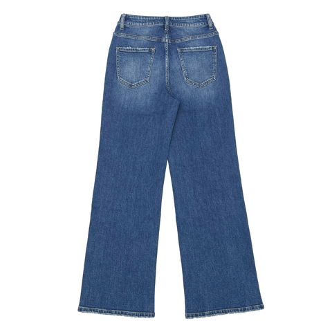 High Rise Wide Leg Jean