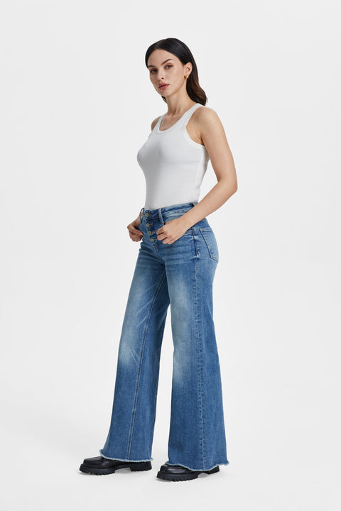 High Rise Wide Leg