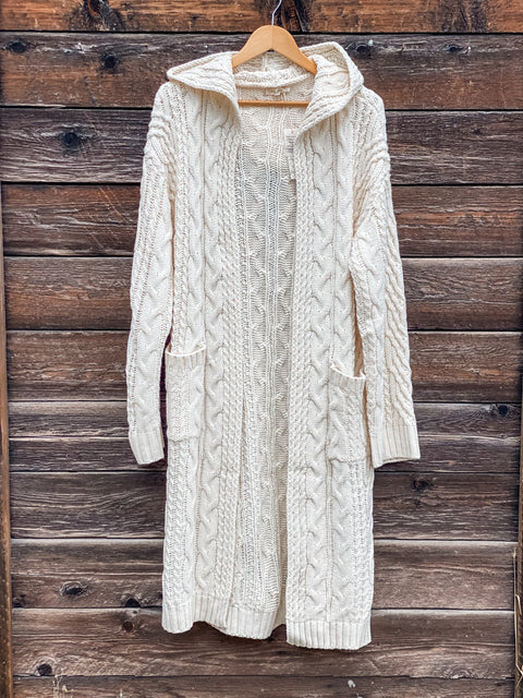 Cherie Hooded Cardigan
