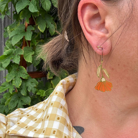 Begonia Earrings
