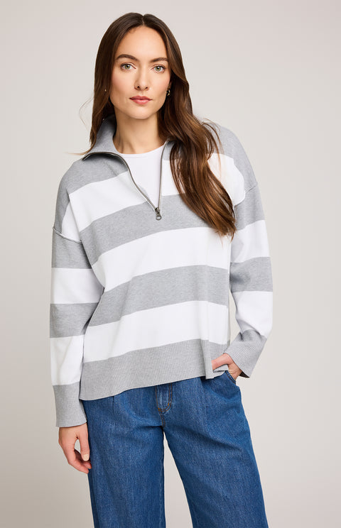 Idris Half Zip Sweater