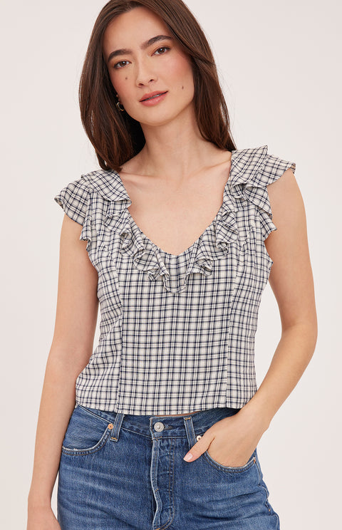 Ainsley Sleeveless Blouse
