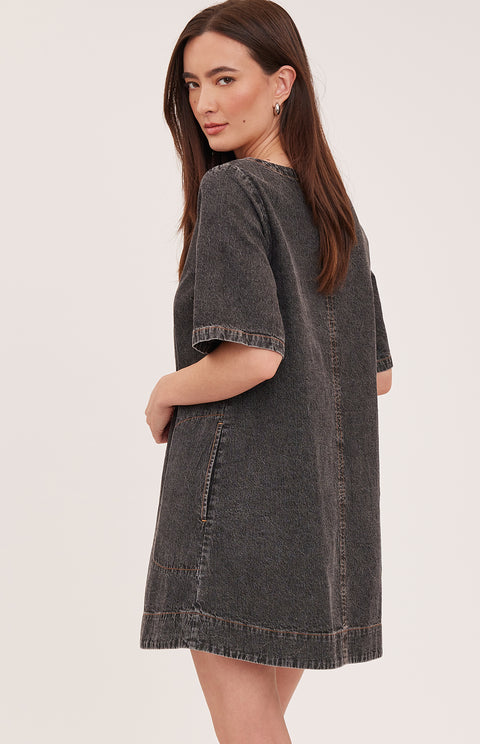 Penelope Denim Mini Dress
