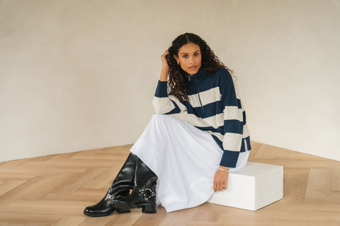 Idris Half Zip Sweater