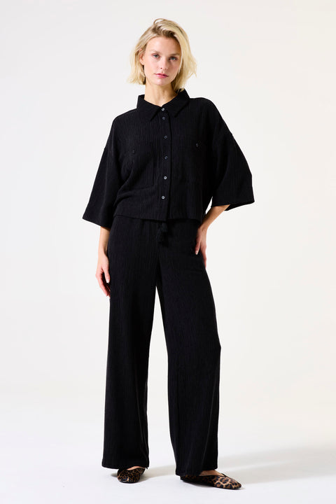 Celie Short Sleeve Button Up