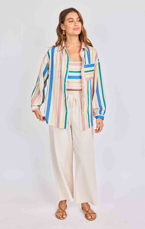 Sail Away Button Up