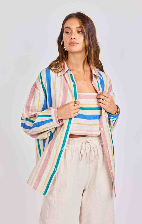 Sail Away Button Up