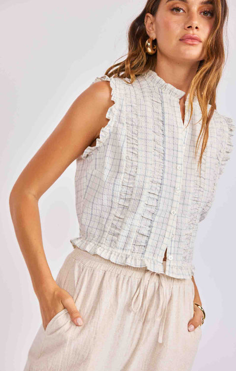 Starboard Ruffle Top