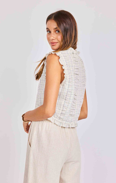 Starboard Ruffle Top