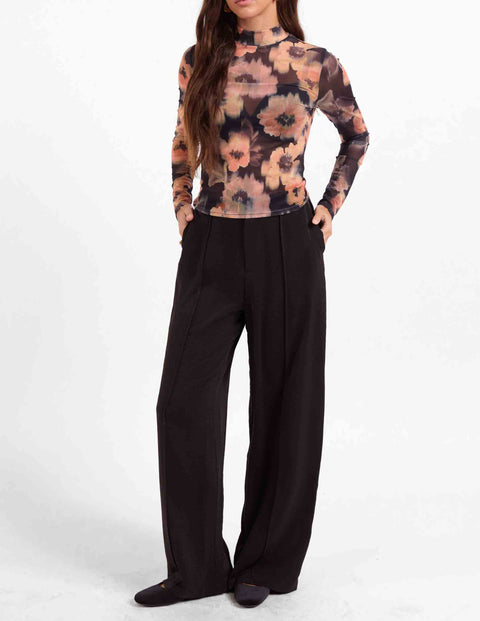 Garden Grit Mesh Long Sleeve