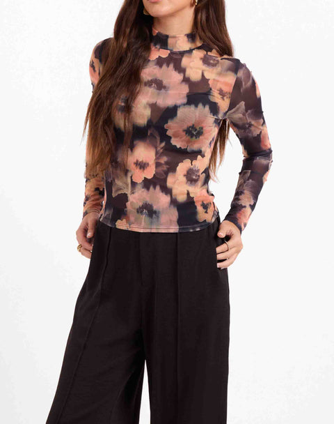 Garden Grit Mesh Long Sleeve