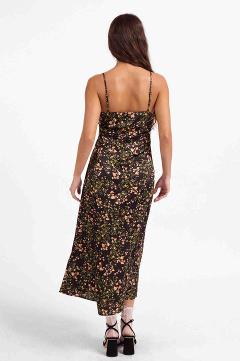 Midi Urban Bloom Slip Dress