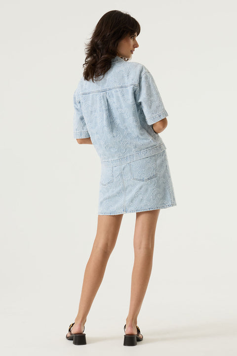 Penelope Denim Mini Skirt