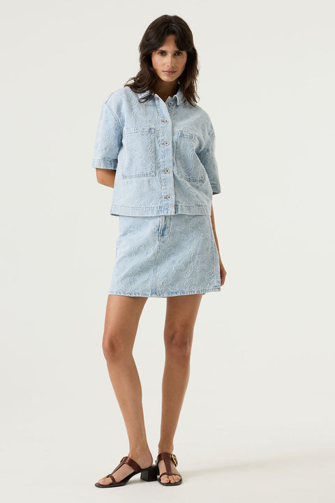 Penelope Denim Mini Skirt