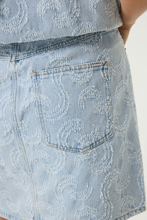 Penelope Denim Mini Skirt