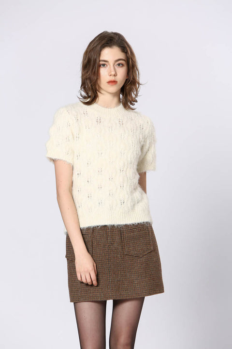 Jess Knit Short Sleeve