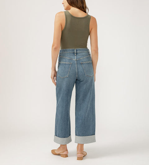 Be Easy Cropped Wide Leg