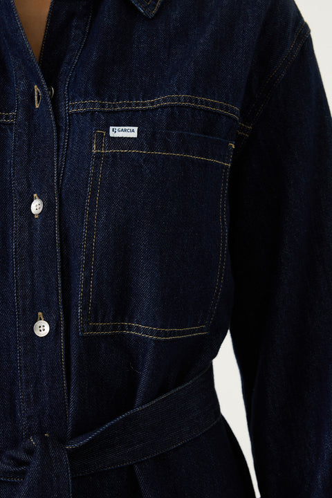 Lena Denim Mini Dress