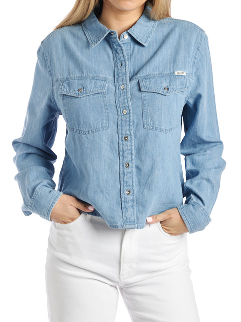 Wren Denim Top