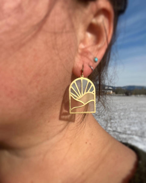 Landscapes Earrings