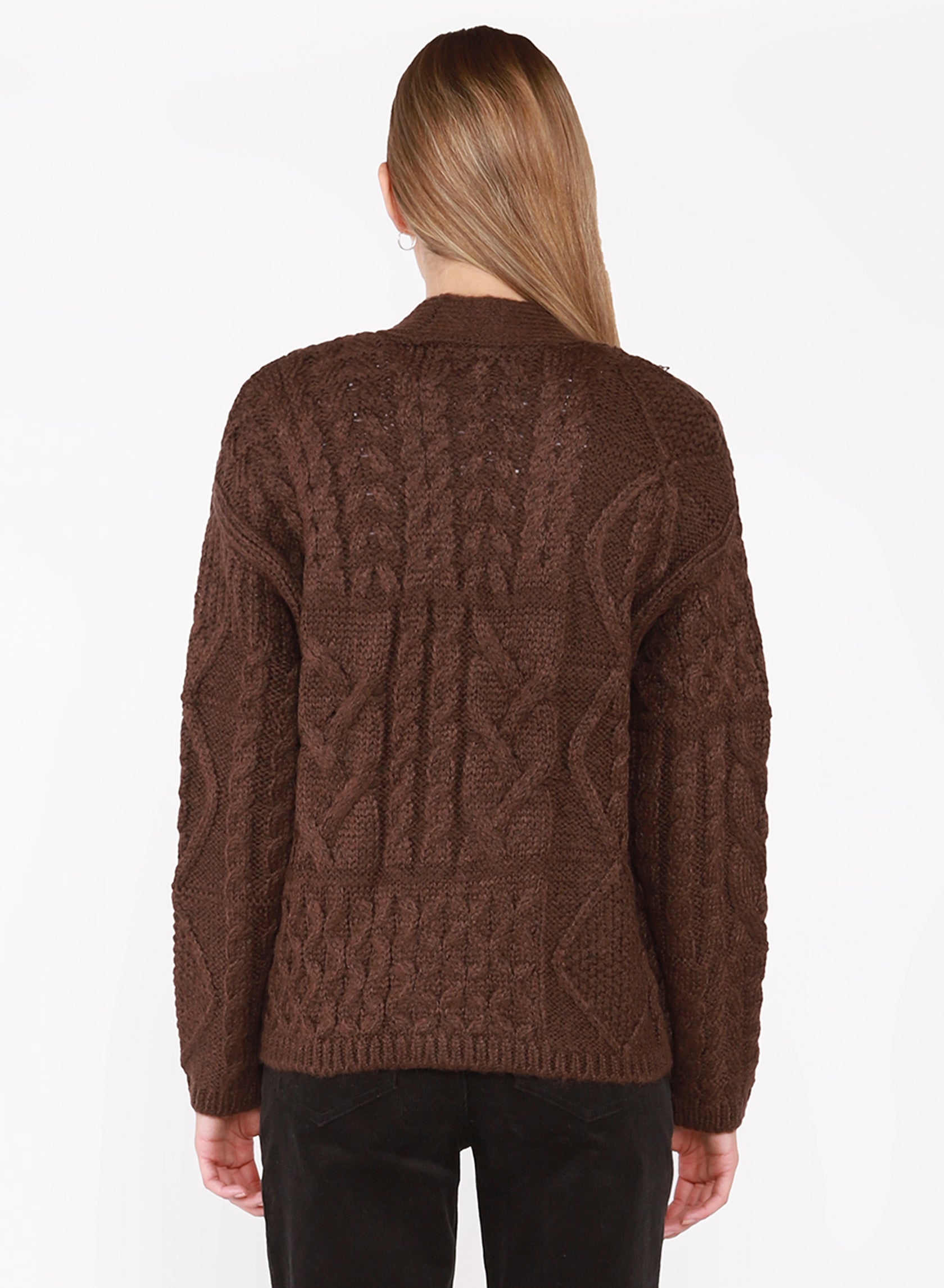 Cable Knit Cardi