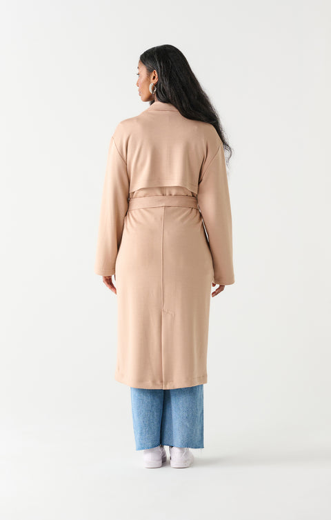 Knit Trench Coat