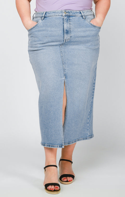 Maxi Denim Skirt