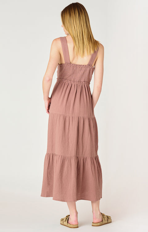 Belle Tiered Midi Dress