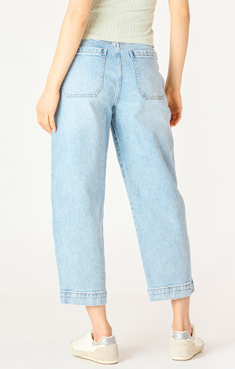 Cropped High-Rise Straight