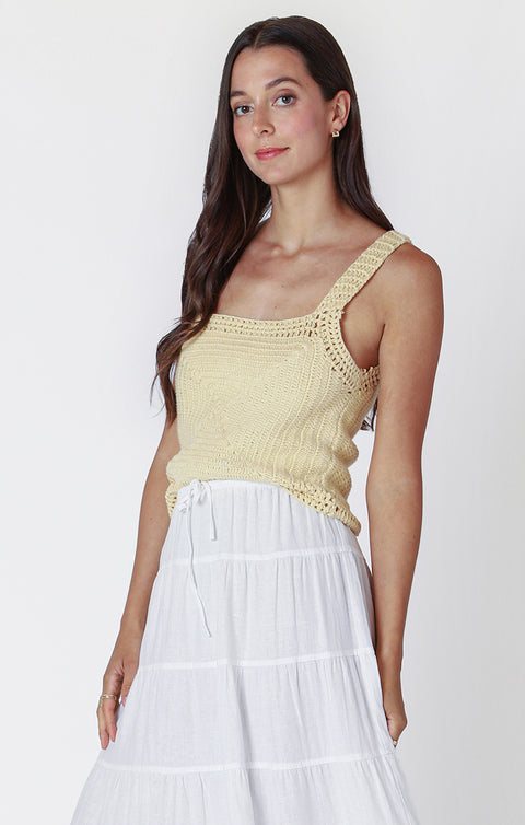 Ophelia Crochet Tank