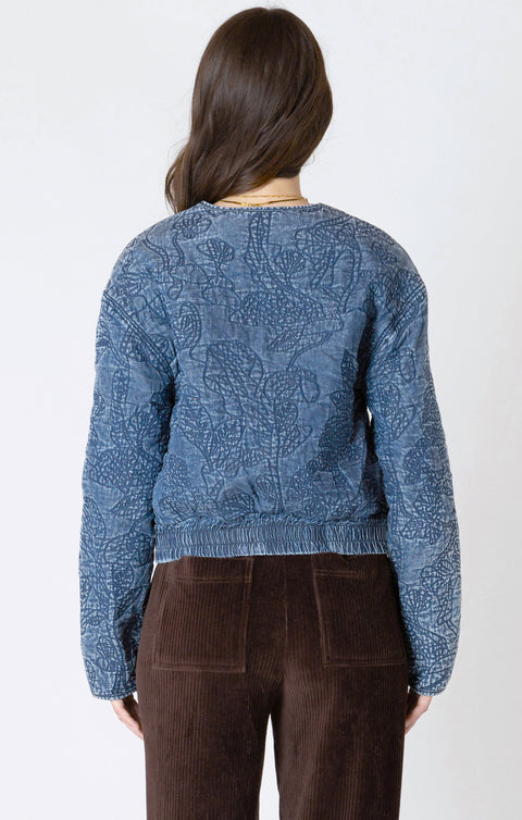Katrina Quilted Bomber Jacket