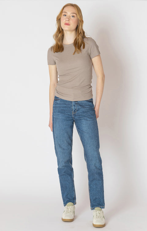 Oak Ribbed Tee