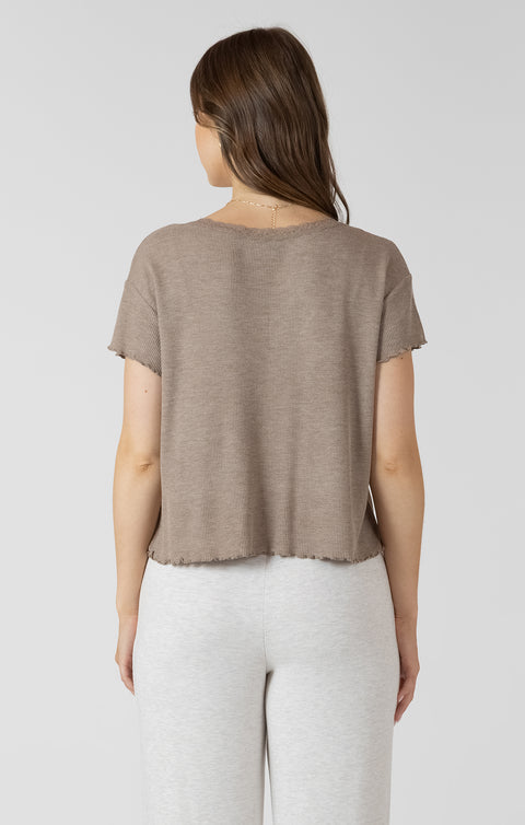 Maddie Lace Trim Top