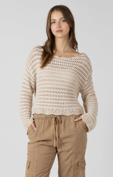 Hallie Open Stitch Sweater