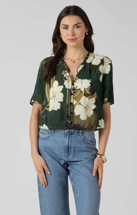 Leah Short Sleeve Blouse
