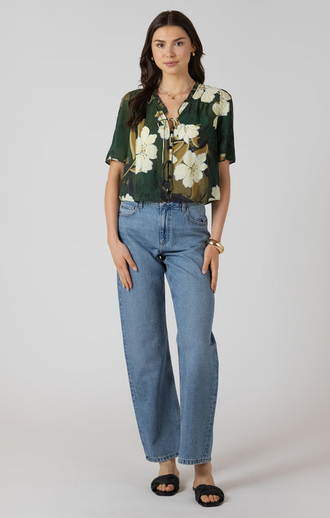 Leah Short Sleeve Blouse