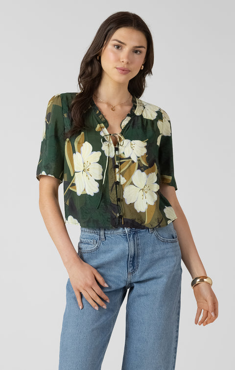 Leah Short Sleeve Blouse