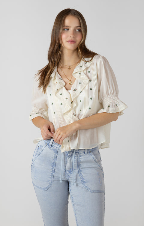 Fritz Short Sleeve Blouse