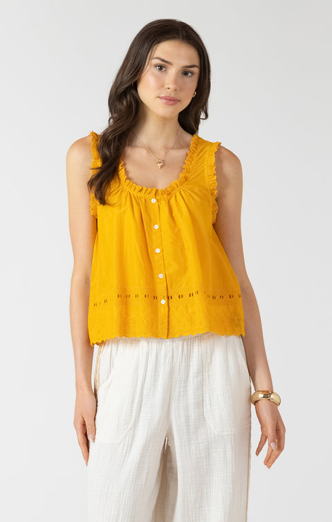 Nona Embroidered Tank