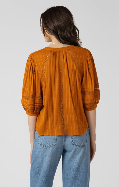Dixie Pintuck Blouse