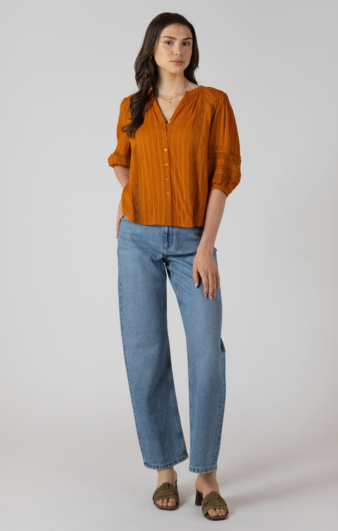 Dixie Pintuck Blouse