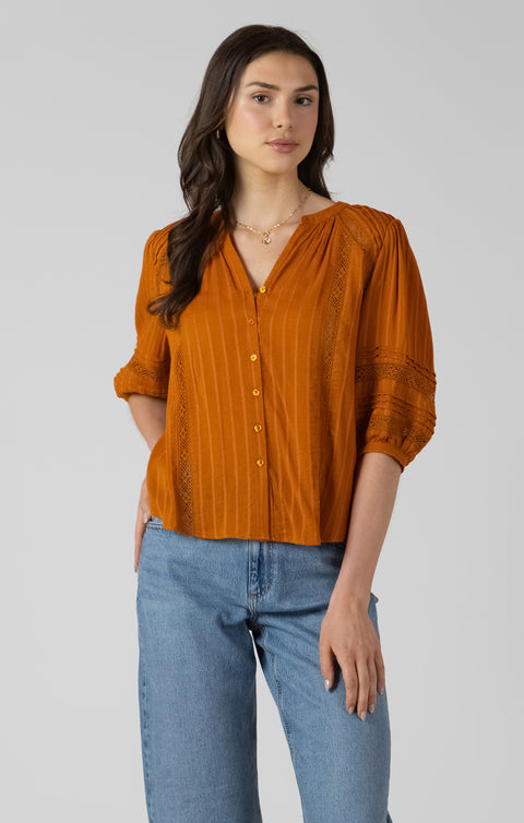 Dixie Pintuck Blouse