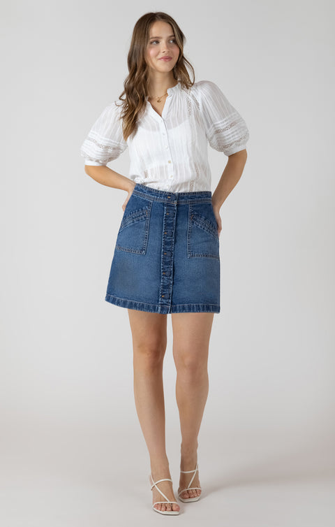 Frankie Denim Mini Skirt