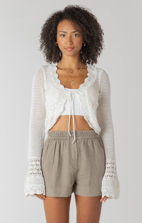 Melba Crochet Cardigan
