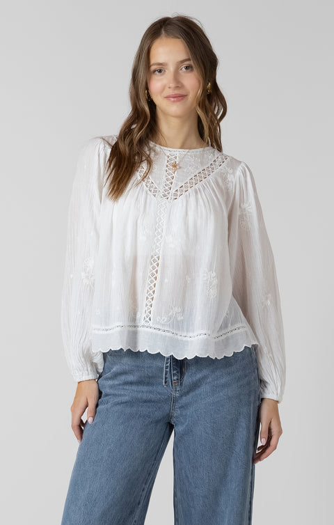 Santos Embroidered Blouse