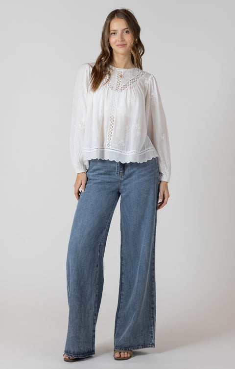 Santos Embroidered Blouse