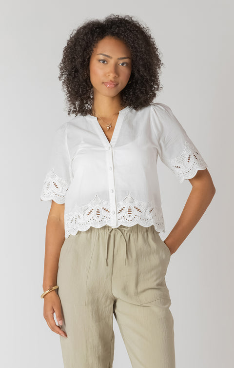 Eve Short Sleeve Blouse