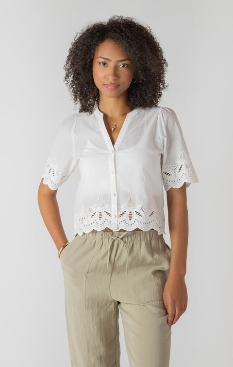 Eve Short Sleeve Blouse