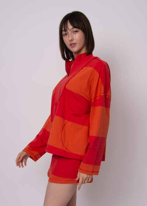 Camille Half Zip Long Sleeve